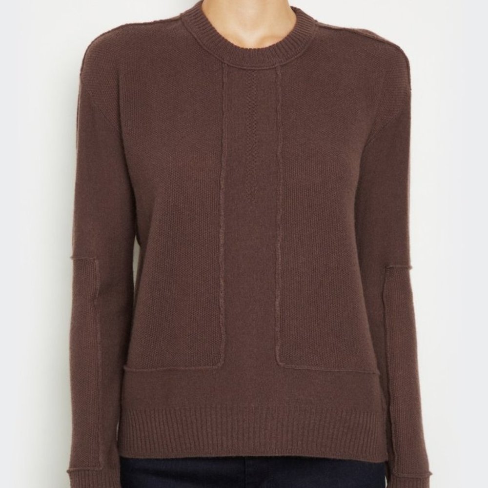 NWT INHABIT cashmere crewneck sweater. Size small.